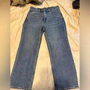 Jeans ankle straight extra short